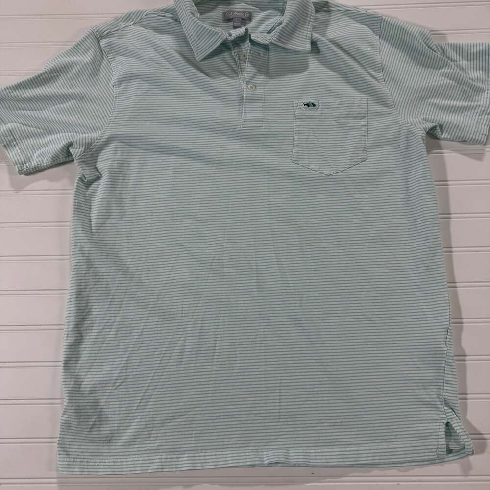 Fish Hippie Pamlico Stripe Polos